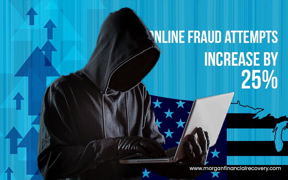 Online fraud attempts increase by 25%