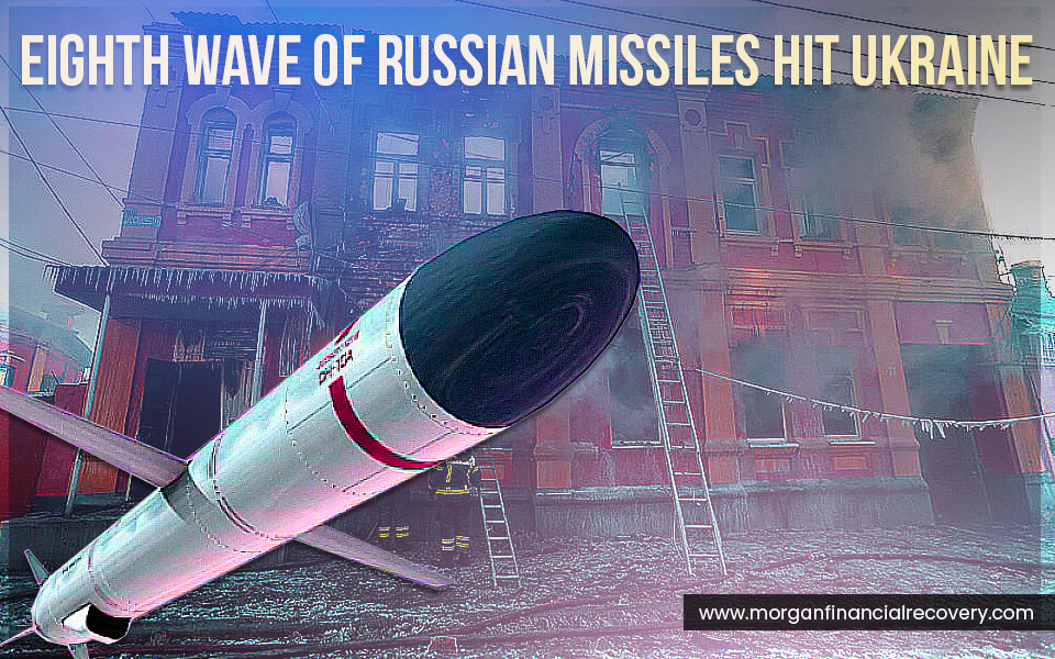 Eighth wave of russian missiles hit Ukraine